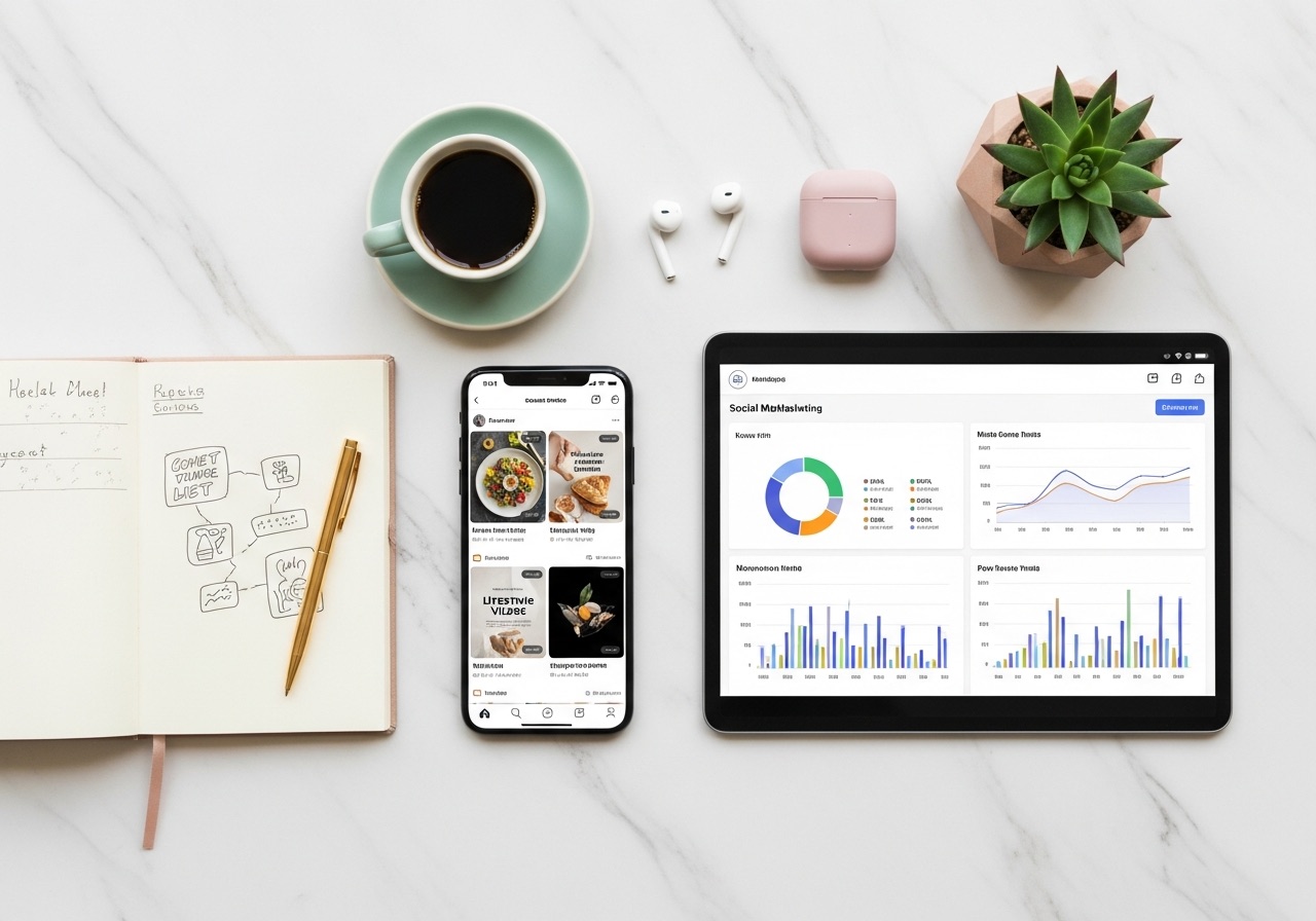 Social media marketing strategy